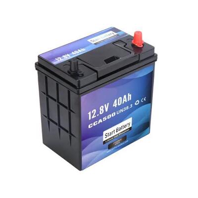 품질 12V 40Ah LiFePO4 시작 배터리 500CCA 블루투스 해상 RV 트럭 리?? 배터리 스마트 BMS 공장