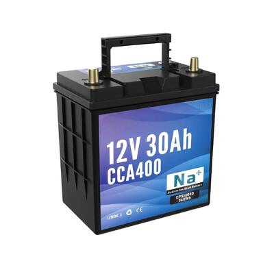품질 12V 30Ah 나트륨 이온 배터리 400CCA 블루투스 울트라 컴팩트 추운 날씨 시작 전력 오토바이 ATV 및 소형 엔진 공장