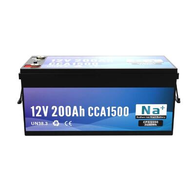 품질 12V 200Ah 나트륨 이온 배터리 1500CCA 블루투스 세계에서 가장 강력한 시작 및 깊은 사이클 리?? 배터리 공장