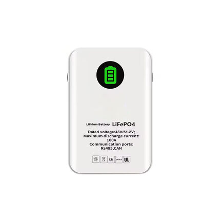 품질 스마트 BMS가 탑재된 벽걸이형 LiFePO4 배터리 5.12kWh 태양광 저장 배터리 (가정용 백업 및 오프그리드 생활용) 공장