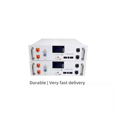품질 공장 직접 51.2V 100Ah 랙 마운트 LiFePO4 배터리 5.12KWh 3U 캐비닛 저장 배터리 대부분의 인버터와 호환 OEM ODM 사용 가능 공장