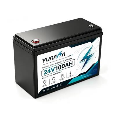 품질 YF24V100Ah-LAS 25.6V 100Ah LiFePO4 배터리 2560Wh IP55 ABS+PC 셸 드롭 인 교체 24V 납 산소 UPS 오프 그리드 태양 저장 배터리 공장