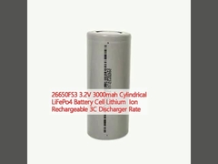 26650FS3 3.2V 3000mah 실린더형 LiFePo4 배터리 셀 리?? 이온 재충전 가능한 3C 배열 속도